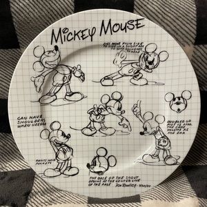 Mickey Mouse Sketch Book Plate